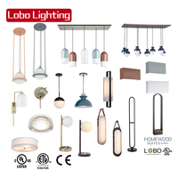 Listé UL Hilton Homewood Suites Opal Milk Acrylique Abat-jour en verre transparent Plafonnier LED intégré pour hôtel Chambre à coucher Salle de bain