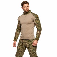 Veste Softshell Tactique Résistante à l'Usure G2 Frog Suit Imperméable Respirante Tissu Extensible Multi-Poches Tenue d'Activité Extérieure