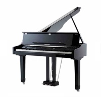 Piano numérique intelligent de fabrication chinoise, 88 touches, clavier lesté, finition rouge, synthétiseur, plusieurs couleurs disponibles