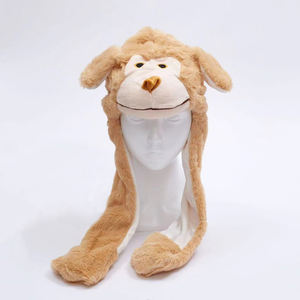 Детская плюшевая шапка <span class=keywords><strong>Mario</strong></span> с милыми животными - Product Image 1