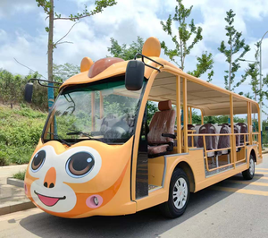 Bus de <span class=keywords><strong>tourisme</strong></span> solaire électrique Wuling Série L 23 places avec batterie CATL et modèle de dessin animé personnalisé pour le transport de groupes - Product Image 3