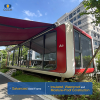 Maison-capsule CGCH A9, hôtel mobile de luxe, cabane pour le camping, hôtel moderne, maison préfabriquée