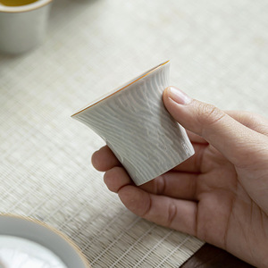 Guanlan Chinese Retro Tea Cup Porcelain Single Cup For Kung Fu Tea Tasting Home Use - Product Image 3