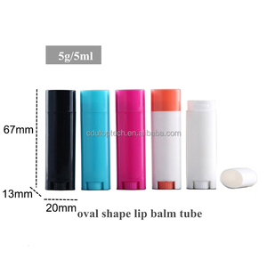 Venta al por mayor 5g blanco transparente claro vacío Chapstick contenedor 5g brillo labial contenedor negro bálsamo labial tubos - Product Image 6