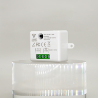 Module d'interrupteur intelligent WiFi SIXWGH CozyLife 10A, télécommande sans fil AC 100-250V, contrôle vocal via application, compatible Alexa Google Home, étanche