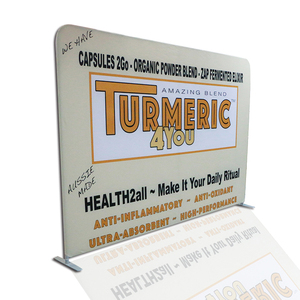 8ft 10ft 20ft Đơn Lập Căng Thẳng Căng Thẳng Vải Hiển Thị Biểu Ngữ Đứng Triển Lãm Backdrop Triển Lãm Thương Mại Hiển Thị Pop Gian Hàng - Product Image 3