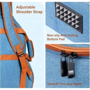 Échantillon gratuit de housse de guitare imperméable, antichoc, rembourrée et souple, compatible avec les guitares de 40, 41 et 42 pouces - Product Image 6