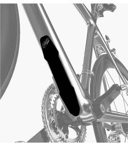 Autocollant de <span class=keywords><strong>protection</strong></span> de cadre de vélo en silicone ENLEE protège-fond anti-rayures et anti-collision pour autocollant de vélo de descente <span class=keywords><strong>vtt</strong></span> - Product Image 3