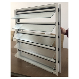 Cửa sổ louver Nam Mỹ với màn hình bay/kính cửa sổ nhôm - Product Image 1