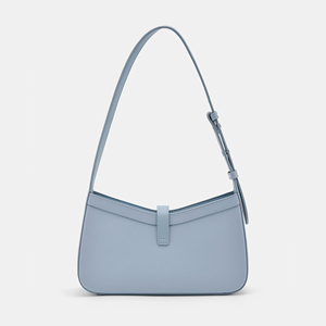 Luxury Women's Casual Messenger Lock Handbag <strong>Punching</strong> Pattern PU Shoulder <strong>Bags</strong> with Polyester Lining Underarm <strong>Bag</strong> Fashion Style - Product Image 4