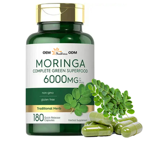 Capsules de Moringa à marque propre pour la vente en gros mondiale – Extrait végétal pour renforcer l'immunité, stimuler le métabolisme énergétique et favoriser la détoxification - Product Image 2