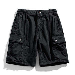 Street Wear Cotton <strong>Chino</strong> Washed Khaki Cargo <strong>Shorts</strong> for <strong>Women</strong> and Men Neutral Leisure Style Multiple Pockets <strong>Shorts</strong> - Product Image 5