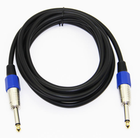 Nouveau câble de basse 2026 en gros, coudé à 90 degrés, à faible bruit, pour pédale d'instrument électronique et amplificateur de basse