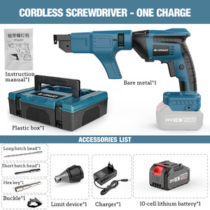 Electric Chain <strong>Gun</strong>, Lithium Battery Automatic <strong>Screw</strong> <strong>Gun</strong>, Portable <strong>Plasterboard</strong> Brushless Nail <strong>Gun</strong>, Chain <strong>Screw</strong> <strong>Gun</strong> - Product Image 6
