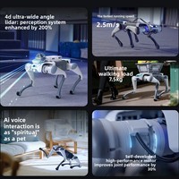 Robot chien quadrupède DeepRobotics Jueying Lite3, SDK ouvert, programmable, IA, bionique, éducation STEM, recherche, industriel, intelligent