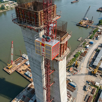 Elevador de Construcción Eléctrico Safe SC200U de 2 Toneladas con Motor Eléctrico, Diseño Patentado en Forma de U, Bajo Costo de Mantenimiento