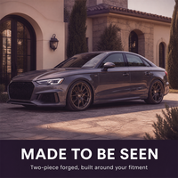 Jantes forgées en bronze à 6 branches, 2 pièces, 18 19 20 21 pouces, 5x112, 6061-T6 pour BMW M4, direct usine, alliage personnalisé, concave, à déport profond