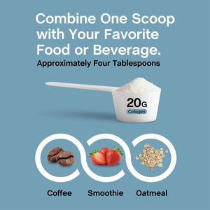 אבקת פפטידים מרובים של קולגן OEM ODM, תזונת ספורט, קולגן שעבר הידרוליזה, משפר חסינות, הלבנת עור למבוגרים, צמיחת שיער - Product Image 4