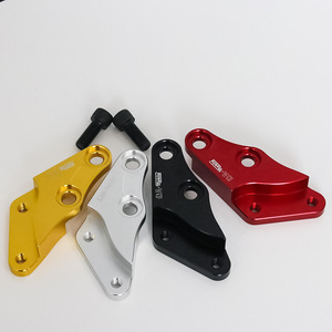 Adaptateur d'étrier de frein de moto Mokila en alliage d'aluminium, type fixe, montage avant, pour modification et amélioration - Product Image 4