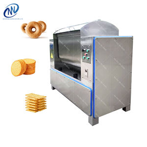 Nouvelle conception d'usine, machine à biscuits automatique à haute productivité, utilisation en usine, ingrédients : farine, lait, eau, fruits, noix, nouveau - Product Image 1