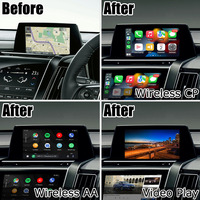 Caja de interfaz automática Lsailt Wireless Carplay Android para Toyota Crown S220 2018-2022 Interfaz de video