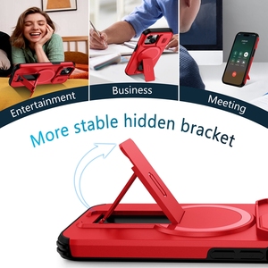 Funda para Teléfono Celular Motorola <span class=keywords><strong>Moto</strong></span> <span class=keywords><strong>G</strong></span> STYLUS 2025, a Prueba de Golpes, Dos en Uno, con Lente Deslizante y Soporte - Product Image 3