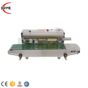 HZPK FR900连续拉链聚乙烯塑料牛皮纸蘑菇袋热封机封口机自动 - Product Image 2