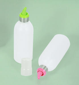 Bouteille distributrice d'assaisonnement en plastique écologique LK pour sauce soja, confiture, <span class=keywords><strong>vinaigre</strong></span>, ketchup, <span class=keywords><strong>moutarde</strong></span> - Product Image 5