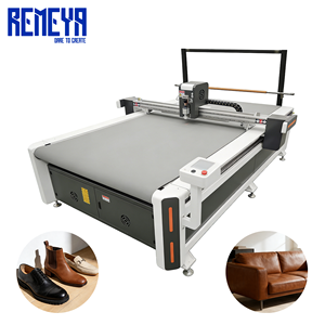Máquina de Corte de Cuero CNC Semiautomática REMEYA, Área de Trabajo de 1600x2500 mm, Precisión de 0.1 mm para Cuero Artificial de PU - Product Image 4