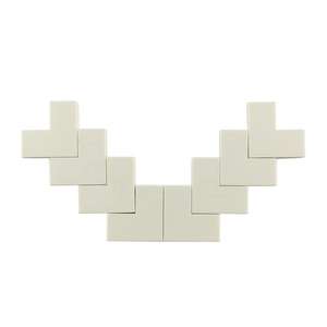 Tuile 2x2 d'angle en plastique ABS écologique, briques éducatives pour enfants, <span class=keywords><strong>jouets</strong></span> de construction n°14719 - Product Image 5