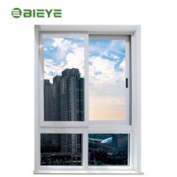 Ventanas Corredizas de PVC con Rotura de Puente Térmico Horizontales de Color Personalizado para Uso Exterior en Climas Fríos