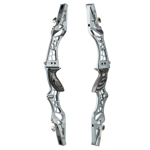 Riser para Arco Recurvo ILF Topoint Archery <span class=keywords><strong>UNISON</strong></span> 23\", Riser de Aluminio CNC para Arco de Arquería, para Diestros y Zurdos, OEM/ODM - Product Image 1