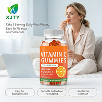 Gummies de Vitamine C Naturelles Extra Fortes, Complément Alimentaire pour Adultes, Stimulant Immunitaire au Zinc et à l'Échinacée, Fourniture Directe Usine