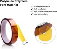 Lot de 3 feuilles de PTFE et ruban de transfert thermique 15x15cm 0,1mm antiadhésif résistant à la chaleur pour presse à chaud et sublimation