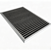 Paillasson moderne en aluminium imperméable et résistant pour usage intérieur et extérieur
