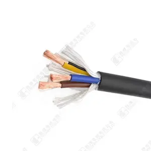 UL20549 12x22AWG PUR Sheath หลายแกนลวดทองแดงกระป๋องป้องกันสายเคเบิลลากโซ่ที่มีความยืดหยุ่นสูง