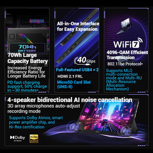 Laptop Flow Z13 Nueva, Ordenador Portátil para Juegos de 13.4 Pulgadas, 2.5K, 180Hz, Pantalla Táctil, Escritura a Mano, Windows, Tablet Asu - Product Image 5