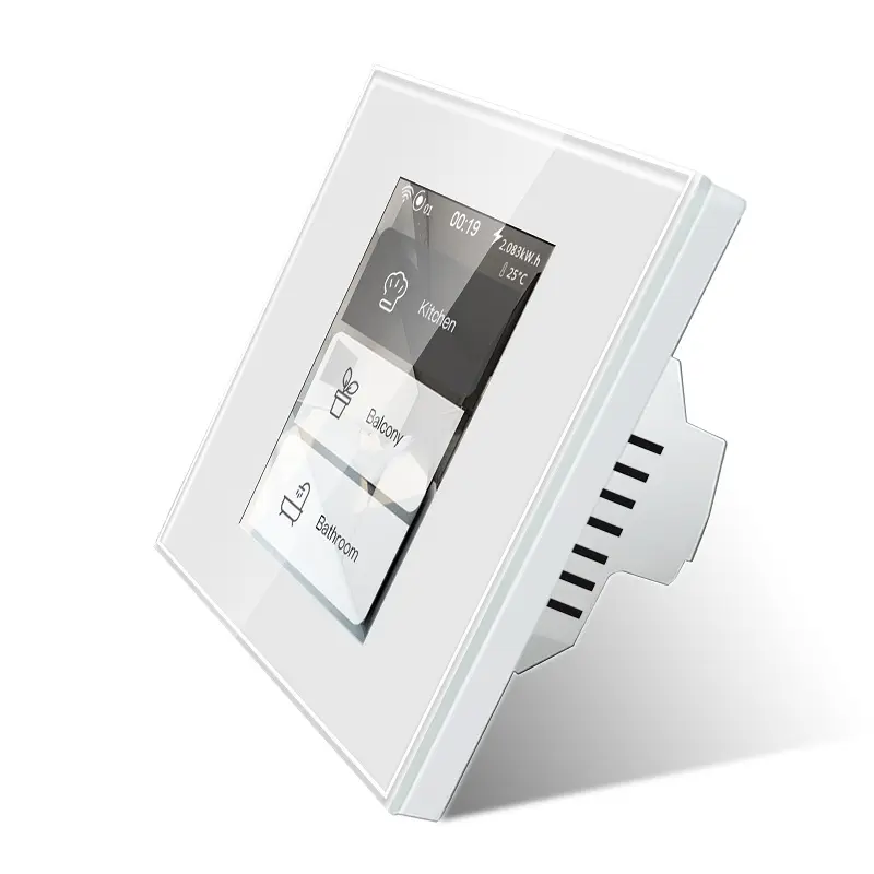 Lanbon L8 LCD WIFI smart switch 6 model in een wifi smart switch