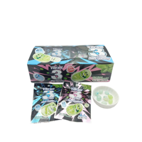 Groothandel Halal 3 Kleuren Munt Gummy Candy Koele Munt Smaak Zachte Snoepjes Individueel Verpakt Gummy Snoepjes