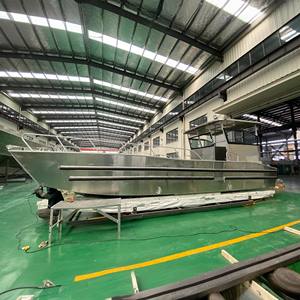 33ft 10m Cargo Ship <span class=keywords><strong>Barge</strong></span> à vendre Bateau <span class=keywords><strong>de</strong></span> travail péniche <span class=keywords><strong>de</strong></span> <span class=keywords><strong>débarquement</strong></span> en aluminium - Product Image 6