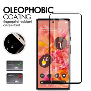 Google piksel 8 için tam kapak ekran koruyucu 9 Pro XL 9H ekran cam için Google piksel 7 6 5 4 3 2 şeffaf temperli cam - Product Image 3