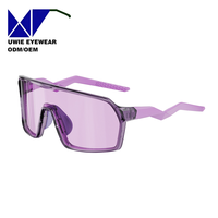 Lunettes de soleil de sport de style masque TR90 personnalisées OEM, taille 132-0-129, polarisées UV400, pour adultes unisexes, fabricant chinois