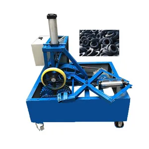 Good Quality Recycled Tyre Rubber Sidewall Cutter Machine Tyre Cutting Machine