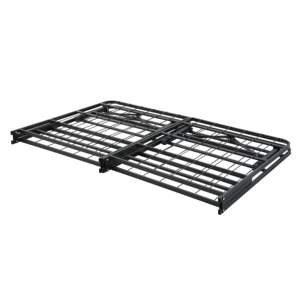 Marco de cama plegable de tamaño completo DB, plataforma de Metal negro con diseño de alto perfil, muebles de dormitorio duraderos para sala de estar - Product Image 5