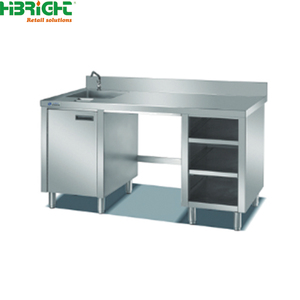 Factory Custom Commercial Food Service Stainless Steel Storage Cart S/S 201/304 Material Mobile Trolley - Product Image 3