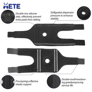 Soporte de <span class=keywords><strong>Rodilla</strong></span> Ajustable con Rótula Abierta, Transpirable, Estabilizador de <span class=keywords><strong>Rodilla</strong></span>, Protección Articular, Protección Articular Durante el Ejercicio - Product Image 3