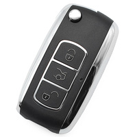 Llave Remota Universal Plegable para Coche, Carcasa de Repuesto para Llave Inteligente con Frecuencia Ajustable para Herramienta de Programación de Cerrajería