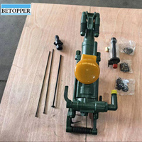Foreuse rotative YT27 d'occasion, vente directe usine, à essence et à air comprimé, diamètre de forage 30-45mm, profondeur max 5m, facile à utiliser