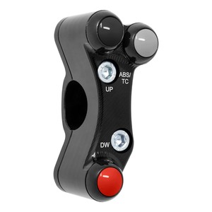 สวิตช์แฮนด์ซุปเปอร์ไบค์ด้านซ้ายสำหรับ BMW S 1000 RR 2015/2018 (สำหรับแผงหน้าปัด I2M) พร้อมแคลมป์ BRSX - Product Image 3