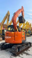 Promo Panas Excavator Mini ZX75US 7,5 Ton Bekas, Pasokan Pabrik, Bertenaga, Handal, Kompak, Performa Tinggi, Desain Zero Tail